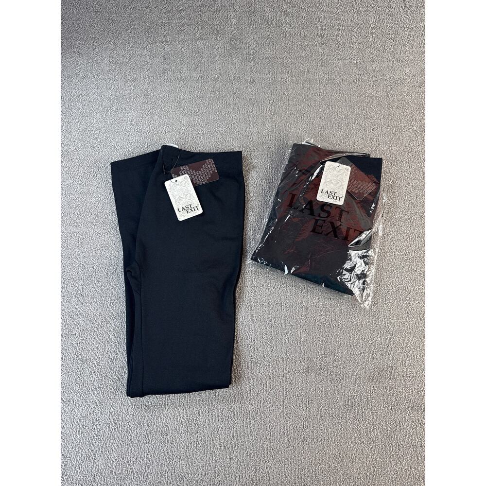 NWT Last Exit Seamless‎ Leggings Lot of 2 Black Plus Size 1X